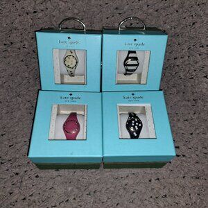 4 Different KATE SPADE-Activity/Sleep Trackers-All Boxed-Excellent Pre-Owned